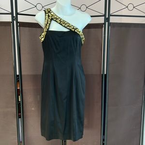 Calvin Klein Black Party Dress Womens 8